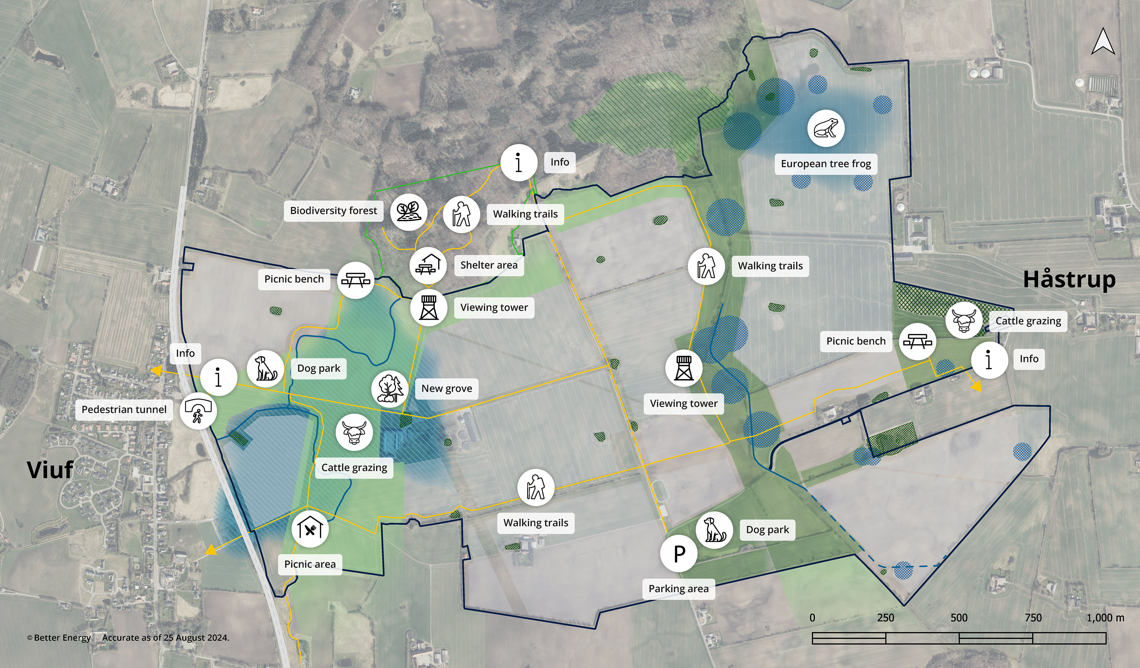 Viuf Håstrup map